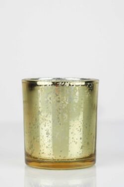 Złote świeczniki na t-lighty