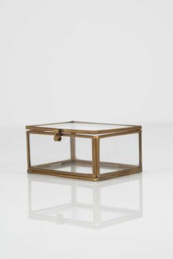 Szkatułka na obrączki geomatryczna