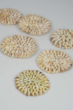 Muszelkowe podkładki