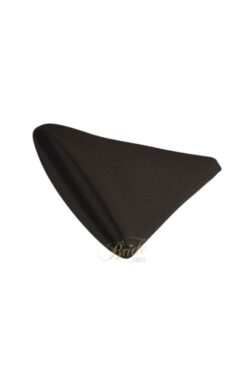 Czarne serwetki 45x45 cm