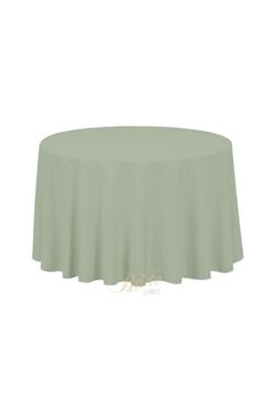 Obrus okrągły szałwiowy 320 cm